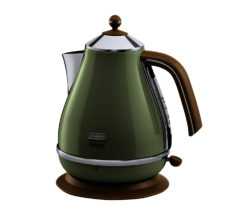 DELONGHI  Icona Vintage KBOV3001GR Jug Kettle - Olive Green